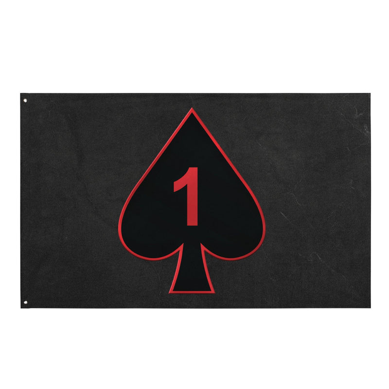1-506 Airborne Infantry 'Red Currahee' Flag