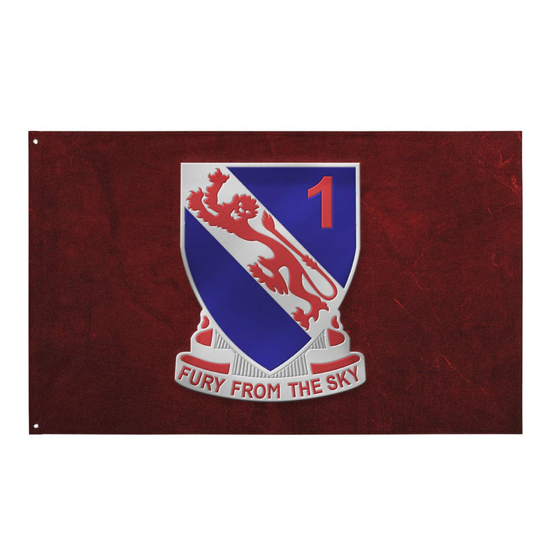 1-508 Airborne Infantry '1 Fury' Red Flag
