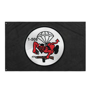 1-508 Parachute Infantry '1 Fury' Butt Devil Flag Tactically Acquired   