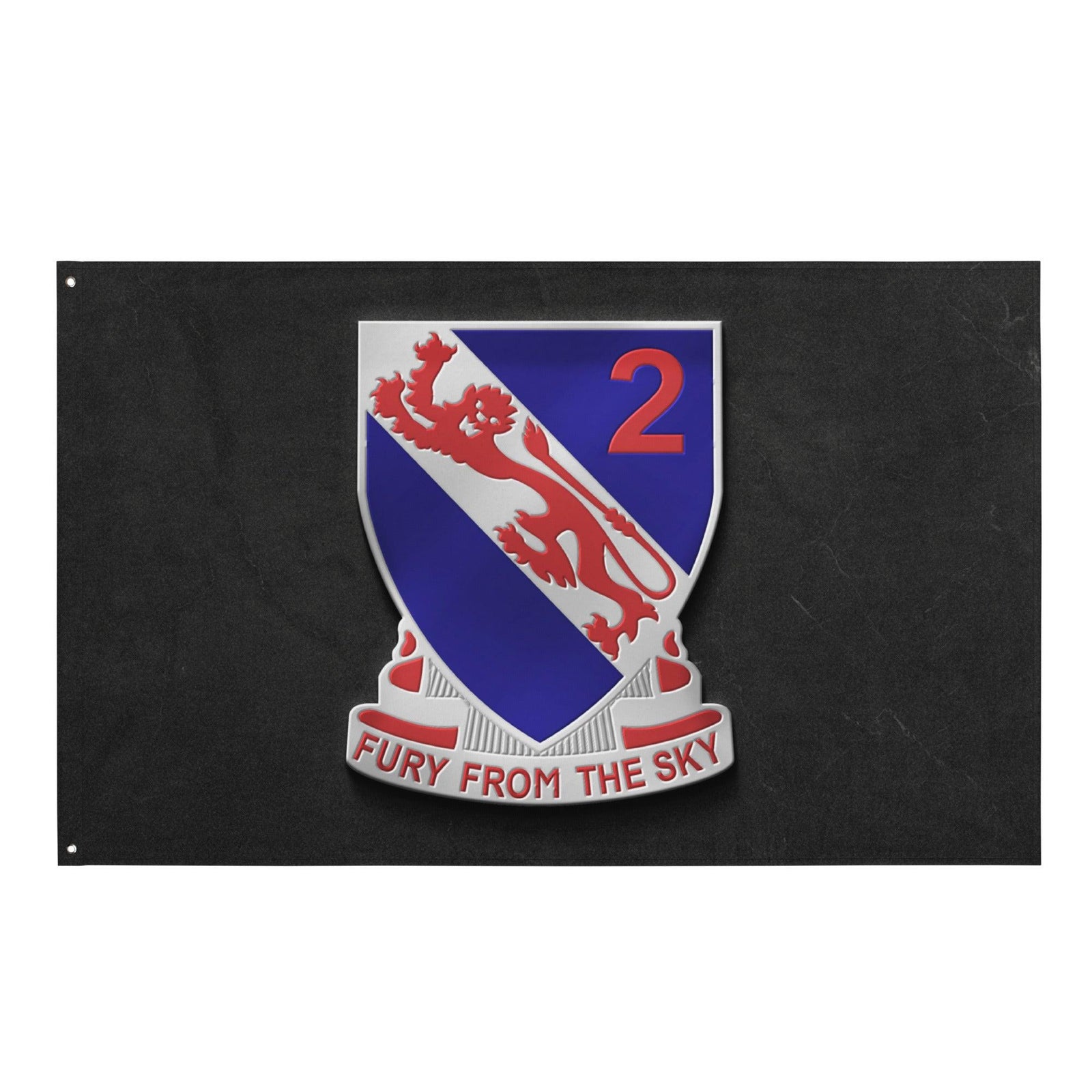 U.S. Army 2-508 Airborne Infantry '2 Fury' Black Flag Tactically Acquired Default Title  