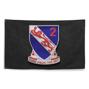 U.S. Army 2-508 Airborne Infantry '2 Fury' Black Flag Tactically Acquired   