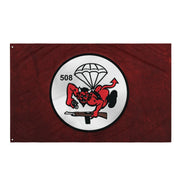 508th Parachute Infantry (508th PIR) Butt Devil Red Flag Tactically Acquired   