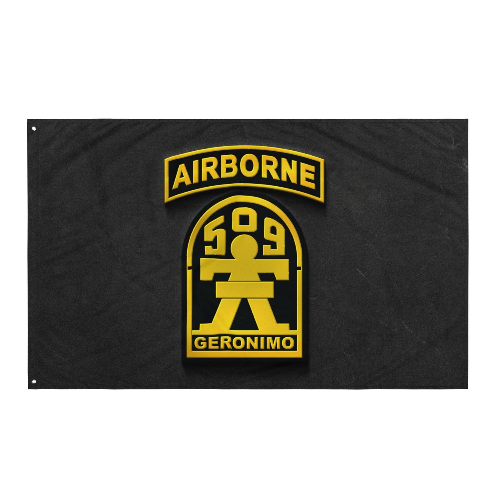 1-509 Airborne Infantry Regiment Flag Tactically Acquired   