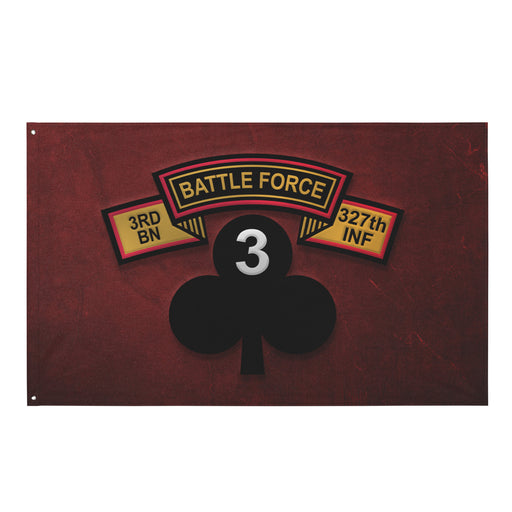 U.S. Army 3-327 INF RGT 'Battle Force' Flag Tactically Acquired Default Title  