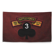 U.S. Army 3-327 INF RGT 'Battle Force' Flag Tactically Acquired   