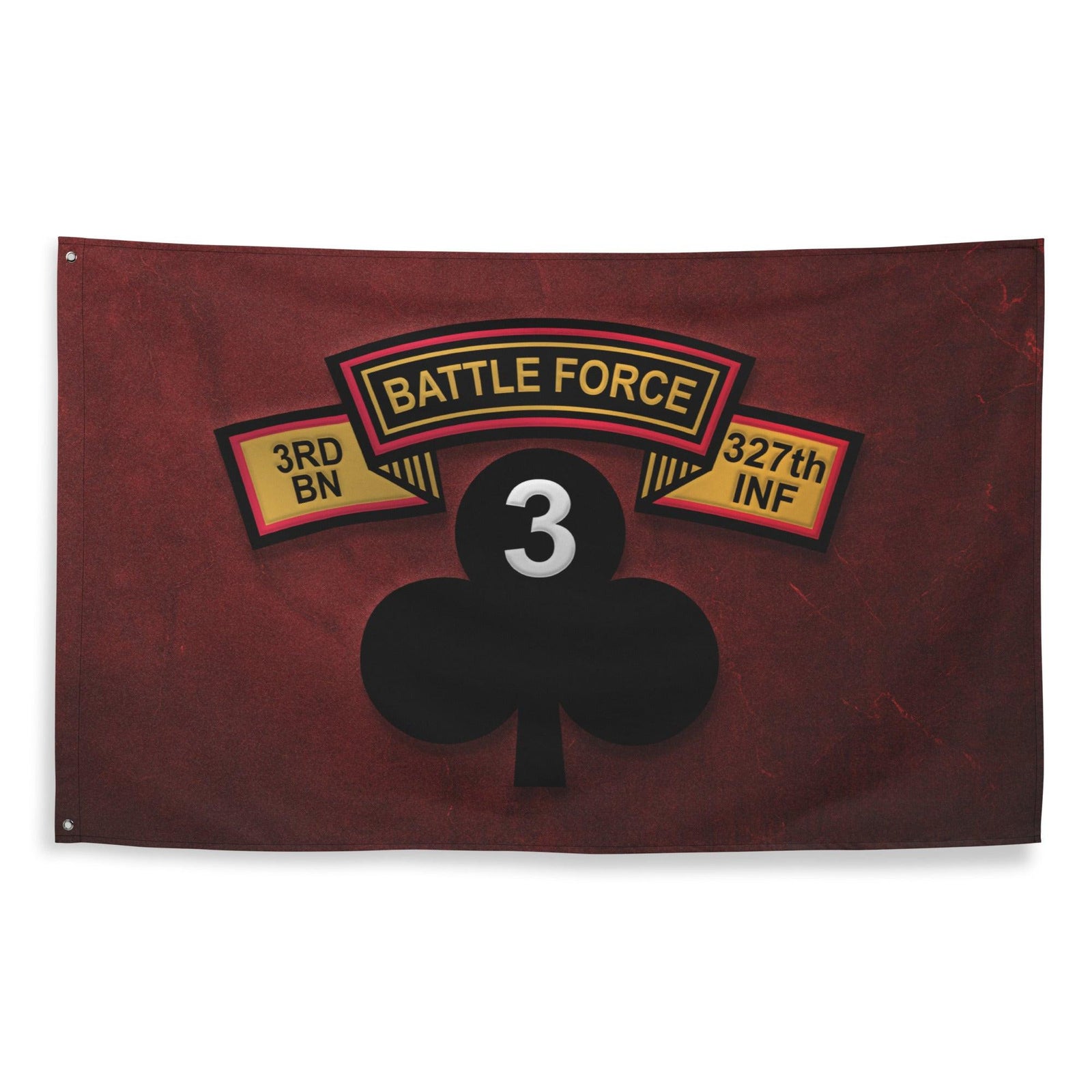 U.S. Army 3-327 INF RGT 'Battle Force' Flag Tactically Acquired   