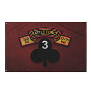 U.S. Army 3-327 INF RGT 'Battle Force' Flag Tactically Acquired   