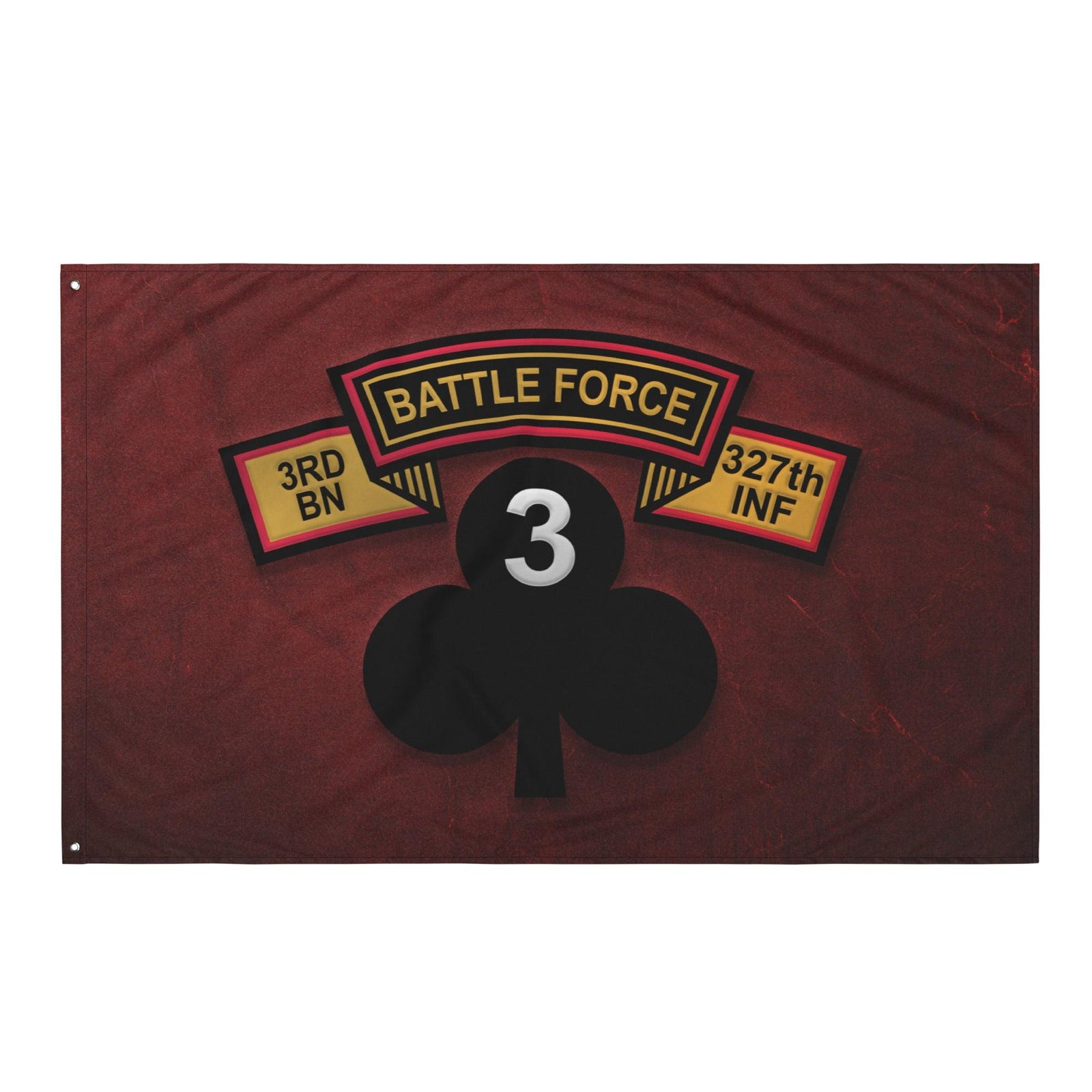 U.S. Army 3-327 INF RGT 'Battle Force' Flag Tactically Acquired   