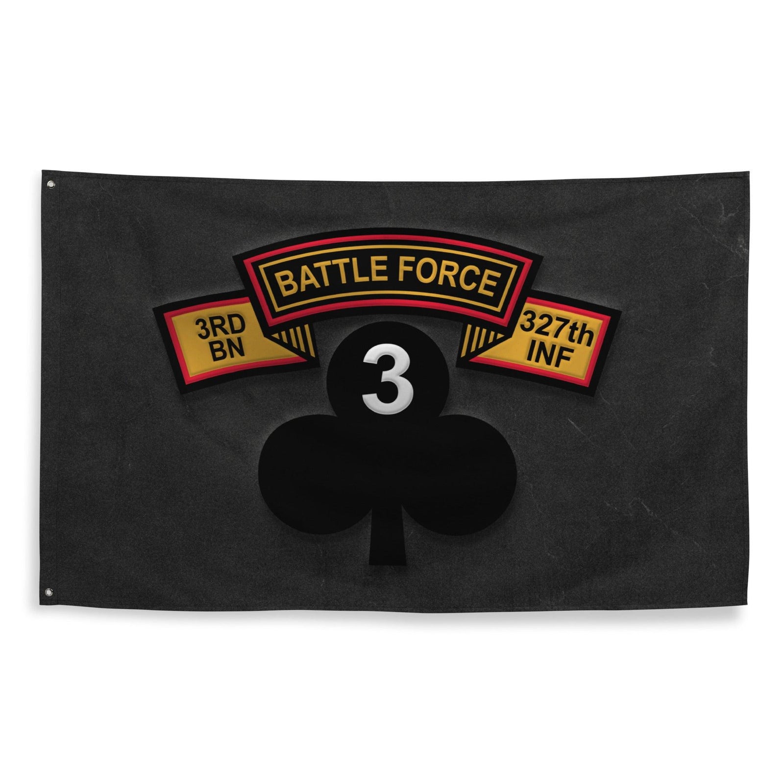 U.S. Army 3-327 Infantry 'Battle Force' Black Flag Tactically Acquired   