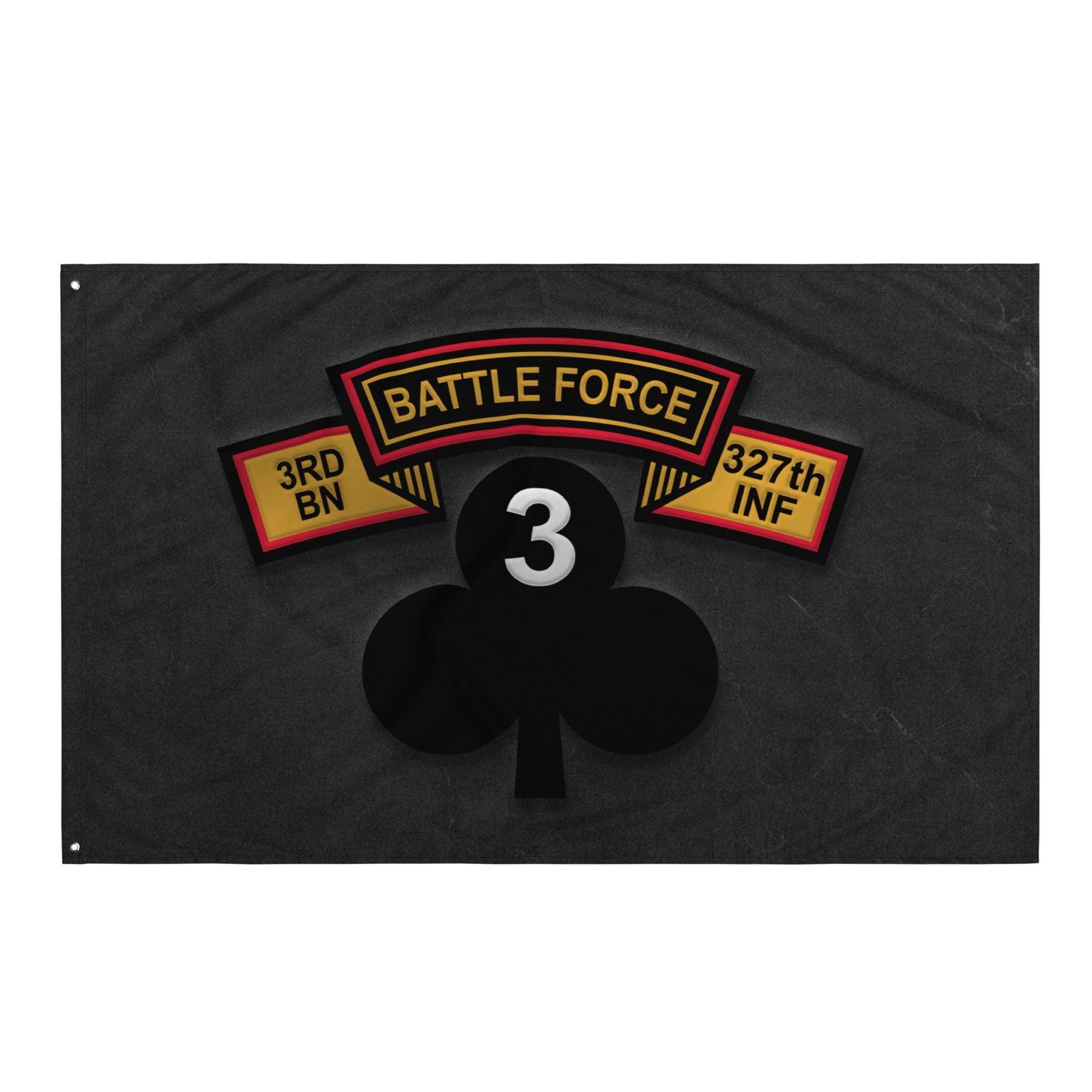 U.S. Army 3-327 Infantry 'Battle Force' Black Flag Tactically Acquired   