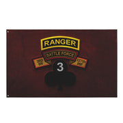 U.S. Army 3-327 "Battle Force" Shamrock Ranger Tab Red Flag Tactically Acquired Default Title  