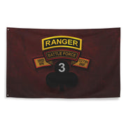 U.S. Army 3-327 "Battle Force" Shamrock Ranger Tab Red Flag Tactically Acquired   