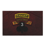 U.S. Army 3-327 "Battle Force" Shamrock Ranger Tab Red Flag Tactically Acquired   