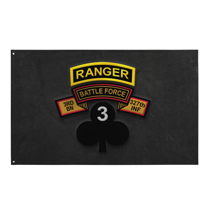U.S. Army 3-327 INF Shamrock Ranger Tab Flag Tactically Acquired Default Title  