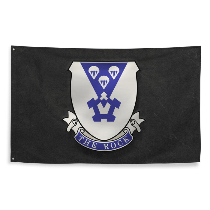 U.S. Army 503rd Airborne Infantry Regiment 'The Rock' Flag Tactically Acquired   