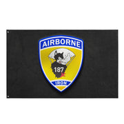 U.S. Army 3-187 Infantry Regiment 'Iron Rakkasans' Flag Tactically Acquired Default Title  