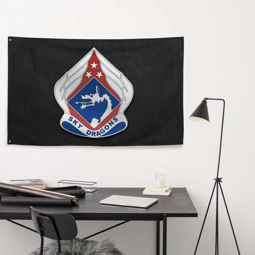 U.S. Army 18th Airborne Corps 'Sky Dragons' Flag Tactically Acquired   