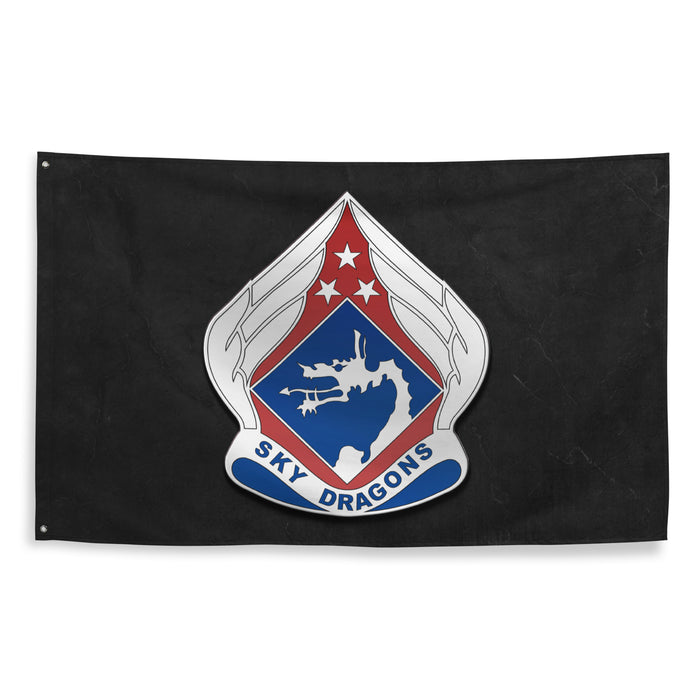 U.S. Army 18th Airborne Corps 'Sky Dragons' Flag Tactically Acquired   