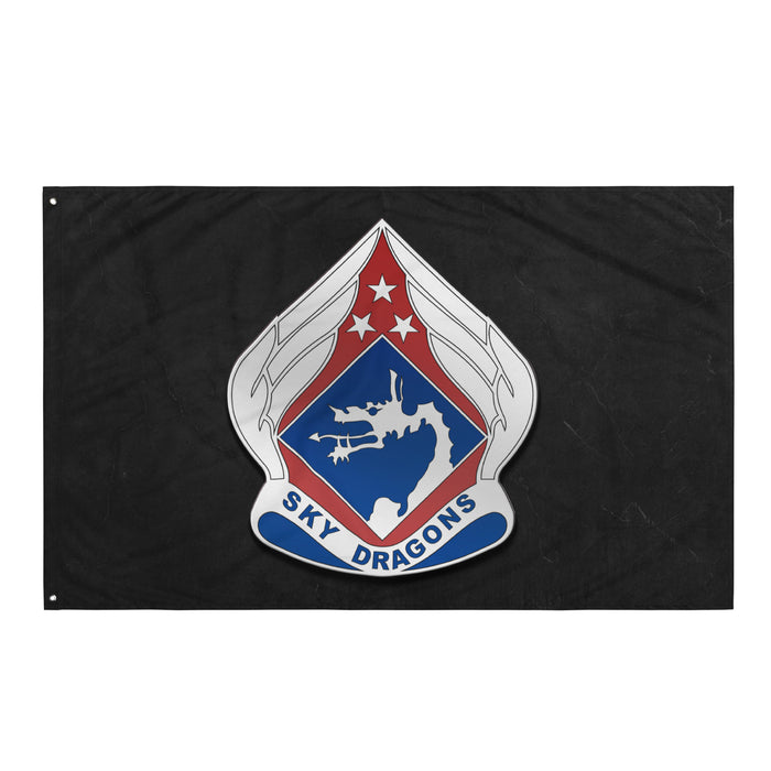 U.S. Army 18th Airborne Corps 'Sky Dragons' Flag Tactically Acquired   