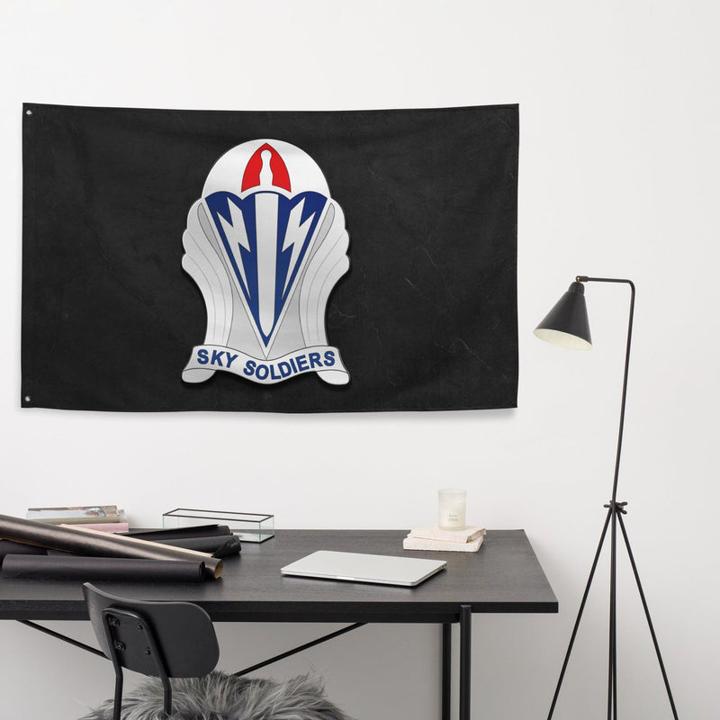 U.S. Army 173rd Airborne Brigade 'Sky Soldiers' Flag