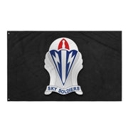 U.S. Army 173rd Airborne Brigade 'Sky Soldiers' Flag Tactically Acquired   