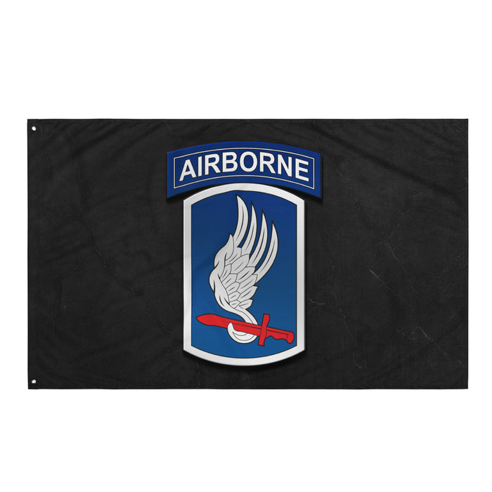 173rd Airborne Brigade 'Sky Soldiers' Logo Flag Tactically Acquired   