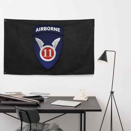 U.S. Army 11th Airborne Division "Arctic Angels" Flag Tactically Acquired   