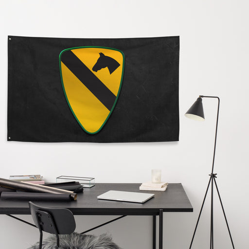 U.S. Army 1st Cavalry Division Black Flag Tactically Acquired   