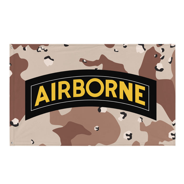 U.S. Army Airborne Tab Chocolate Chip Camo Flag Tactically Acquired Default Title  