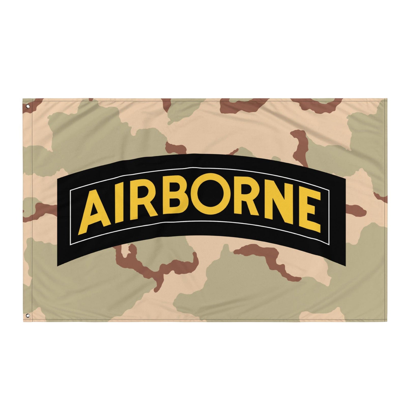 U.S. Army Airborne Tab Desert Camo DCU Flag Tactically Acquired   