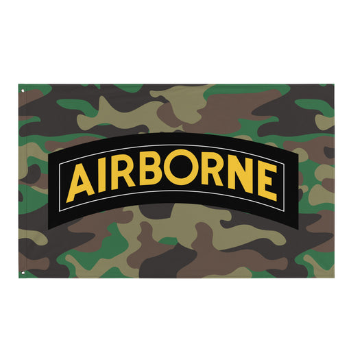 U.S. Army Airborne Tab M81 Woodland Camo Flag Tactically Acquired Default Title  