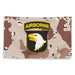 101st Airborne Division Chocolate-Chip Camo Flag Tactically Acquired   