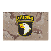 101st Airborne Division Desert Storm Camo Flag Tactically Acquired   