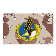 101st Airborne Division Insignia Chocolate Chip Camo Flag Tactically Acquired   