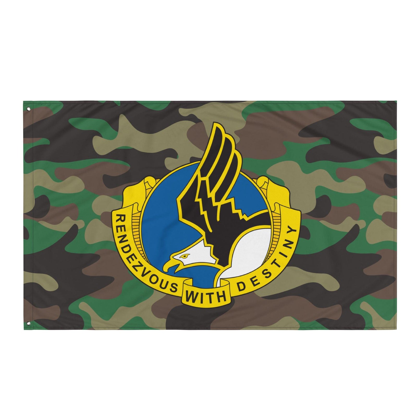 101st Airborne Division Insignia M81 Camo Flag Tactically Acquired   