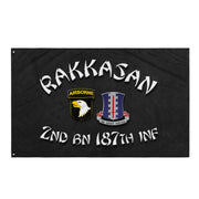 U.S. Army 2-187 Infantry Regiment 'Rakkasan Raiders' Flag Tactically Acquired   