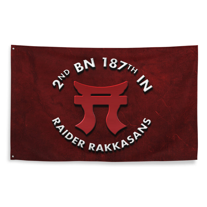 2nd Battalion 187th Infantry Regiment (2-187) Red Flag Tactically Acquired   