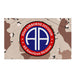 82nd Airborne Division Chocolate Chip Camo Flag Tactically Acquired   