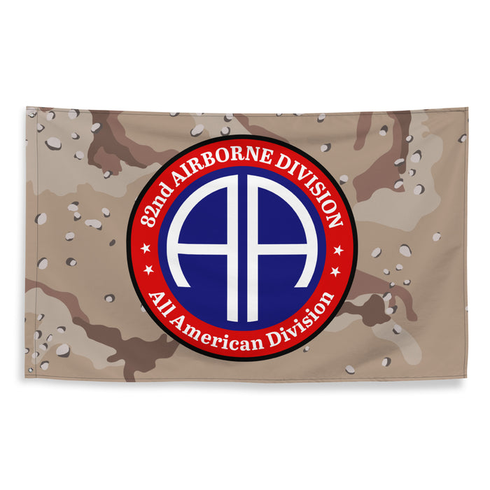 82nd Airborne Division Desert Storm Camo Flag Tactically Acquired   