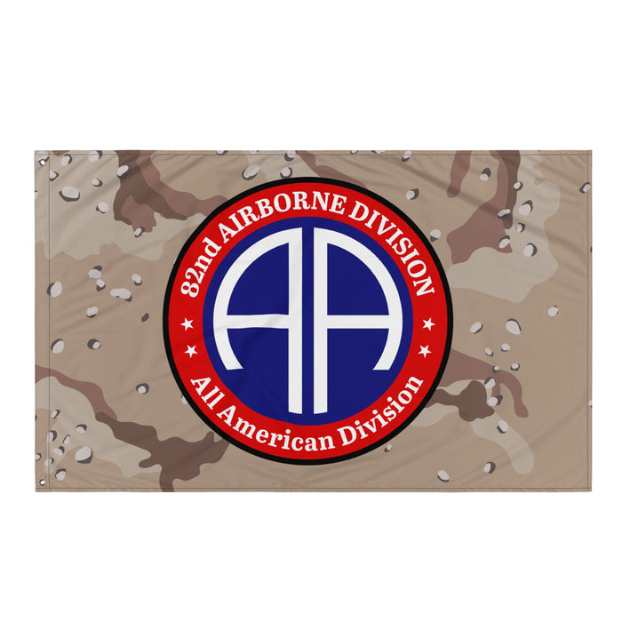 82nd Airborne Division Desert Storm Camo Flag Tactically Acquired   
