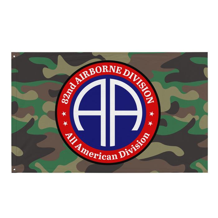 82nd Airborne Division M81 Woodland Camo Flag Tactically Acquired Default Title  