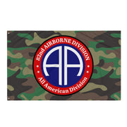 82nd Airborne Division M81 Woodland Camo Flag Tactically Acquired   