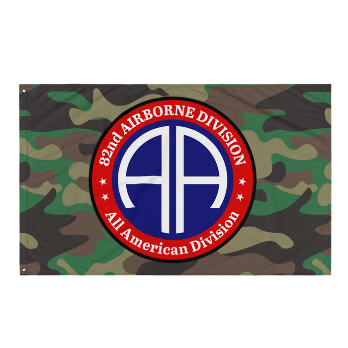 82nd Airborne Division M81 Woodland Camo Flag Tactically Acquired   