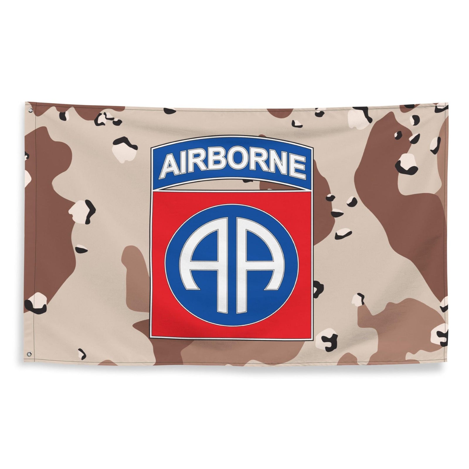 82nd Airborne CSIB Chocolate Chip Camo Flag Tactically Acquired   