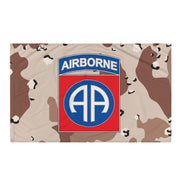 82nd Airborne CSIB Chocolate Chip Camo Flag Tactically Acquired   