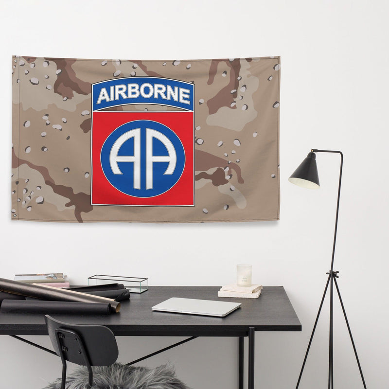 82nd Airborne CSIB Desert Storm Camo Flag