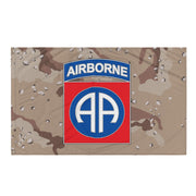 82nd Airborne CSIB Desert Storm Camo Flag Tactically Acquired   