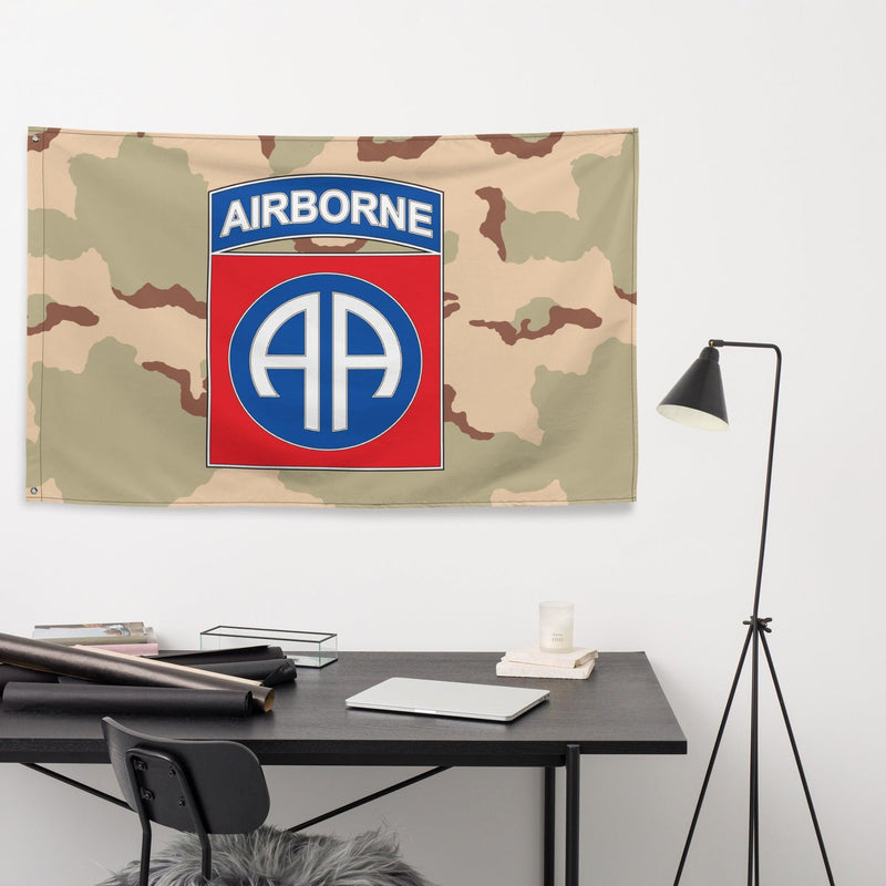 82nd Airborne CSIB DCU Desert Camo Flag