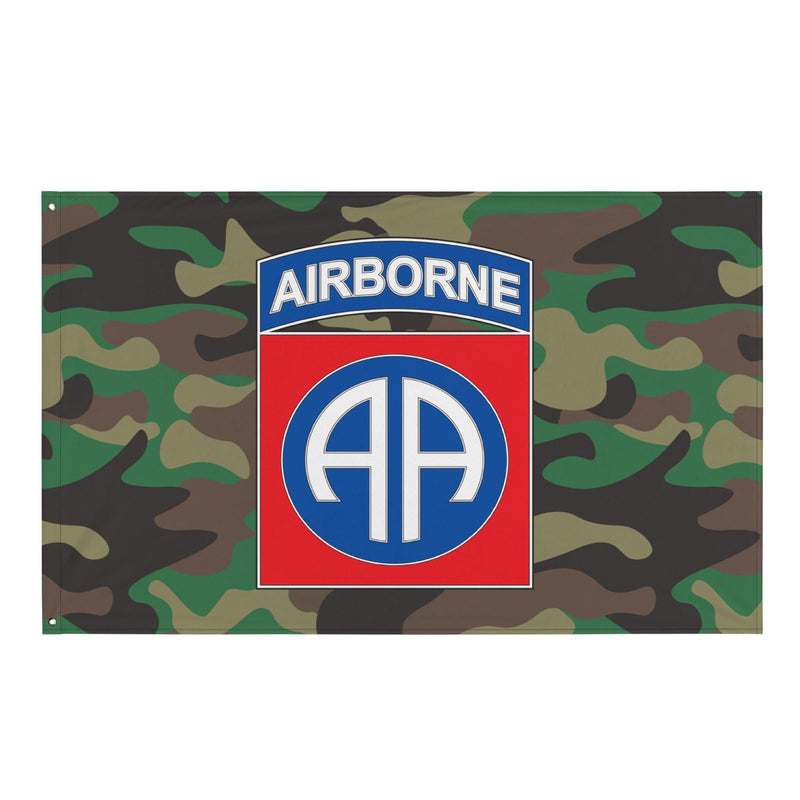 82nd Airborne CSIB M81 Woodland Camo Flag