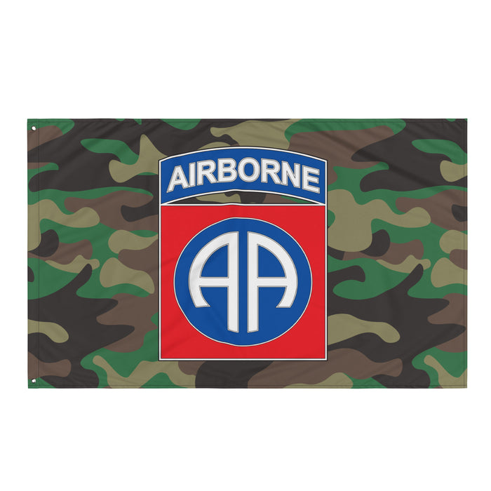 82nd Airborne CSIB M81 Woodland Camo Flag Tactically Acquired   